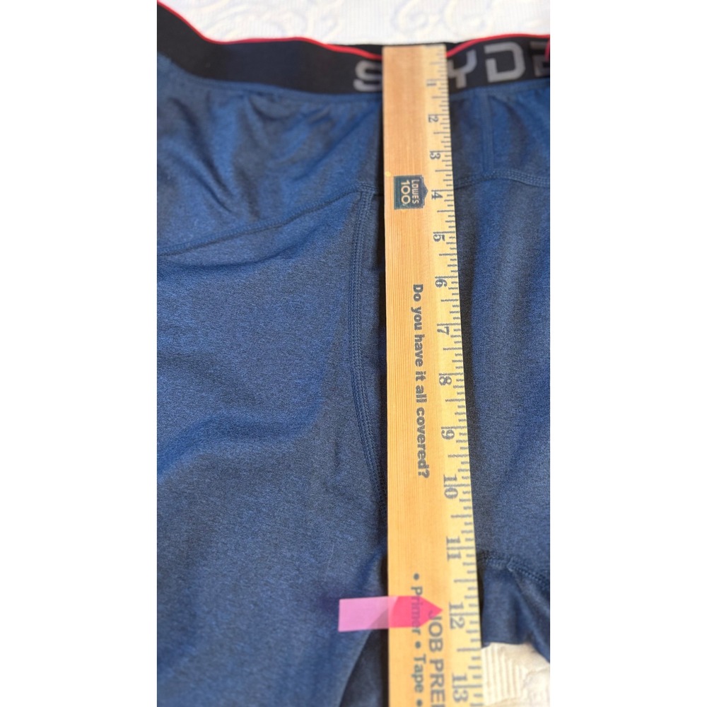 Spyder Mens ProWeb Active Base Layer Thermal Pants Navy Blue Leggings Size M - Picture 10 of 11